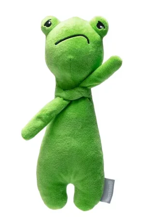 Superprijs Beeztees Pluche Grumpy Froggy Groen 30 cm